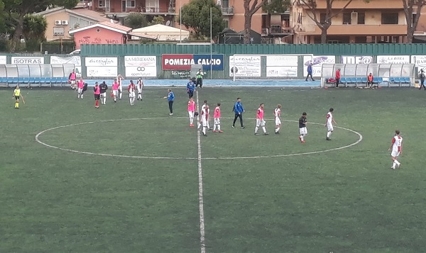 Pomezia-Bastia finisce 1-1: Apre Cestrone nel primo tempo, risponde Felici nella ripresa