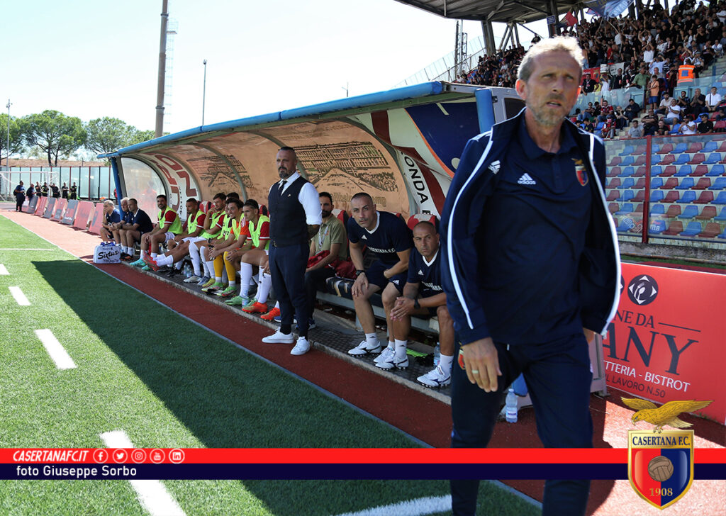 Domenica al Comunale arriva la blasonata Casertana di mister Carmine Parlato