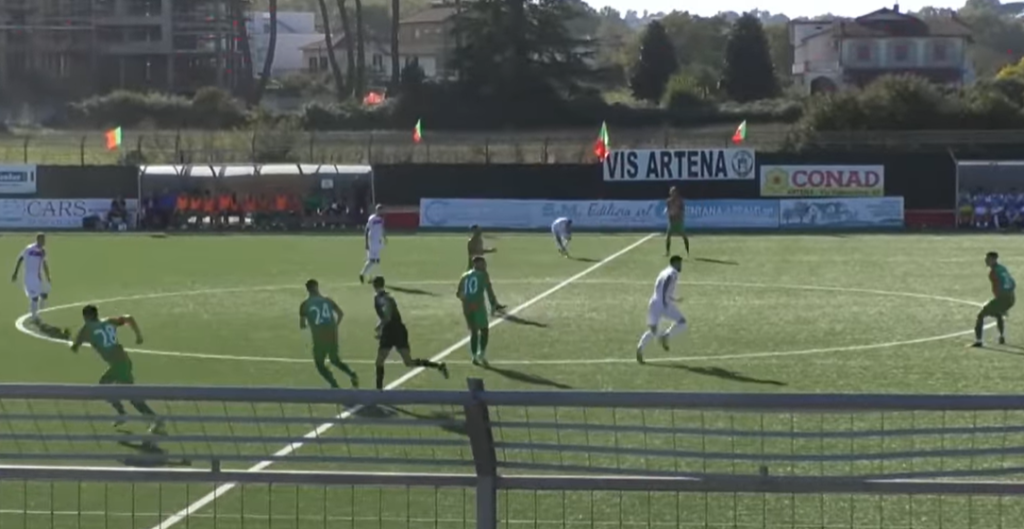 Ancora una sconfitta per i ragazzi di mister Venturi, la Vis Artena vince 1 – 0 grazie alla zampata di Spinozzi